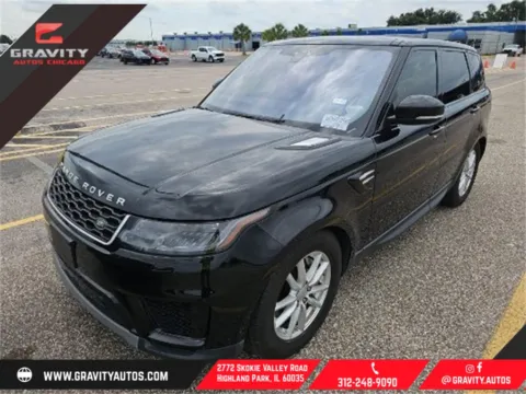Black 2020 Land Rover Range Rover Sport SE for sale in Highland Park, IL