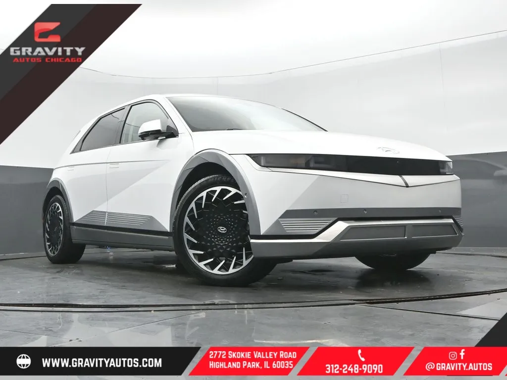 White 2023 Hyundai IONIQ 5 Limited for sale in Highland Park, IL