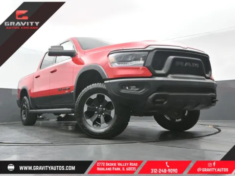 Red 2019 Ram 1500 Rebel for sale in Highland Park, IL