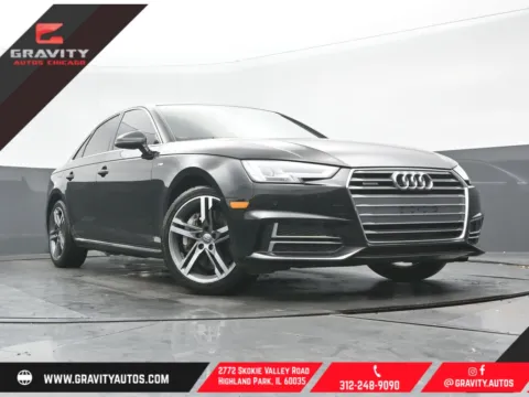 Black 2018 Audi A4 2.0T for sale in Highland Park, IL