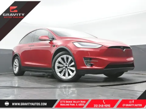 Red 2018 Tesla Model X 100D for sale in Highland Park, IL