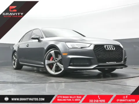 Gray 2018 Audi S4 3.0T Premium Plus for sale in Highland Park, IL
