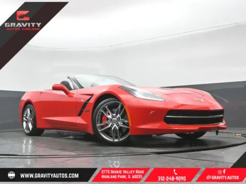 Red 2015 Chevrolet Corvette Stingray Z51 for sale in Highland Park, IL