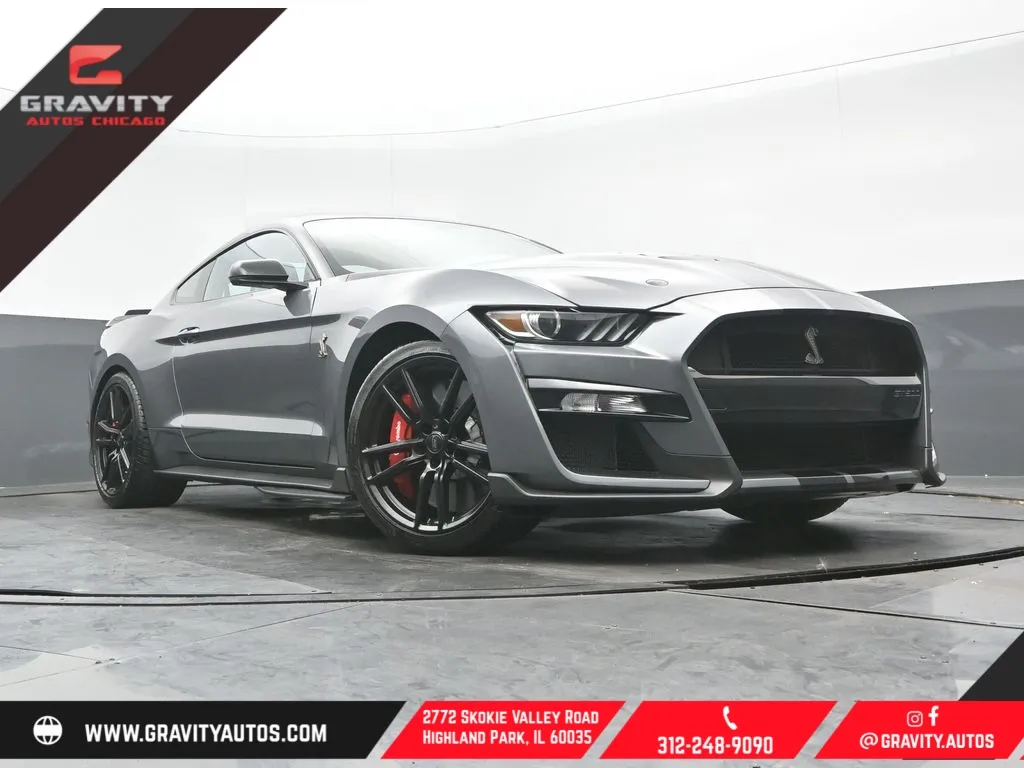Gray 2022 Ford Mustang Shelby GT500 for sale in Highland Park, IL