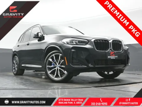 Black 2022 BMW X3 M40i for sale in Highland Park, IL