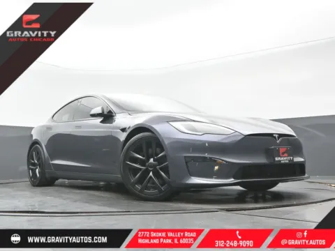 Silver 2022 Tesla Model S for sale in Highland Park, IL