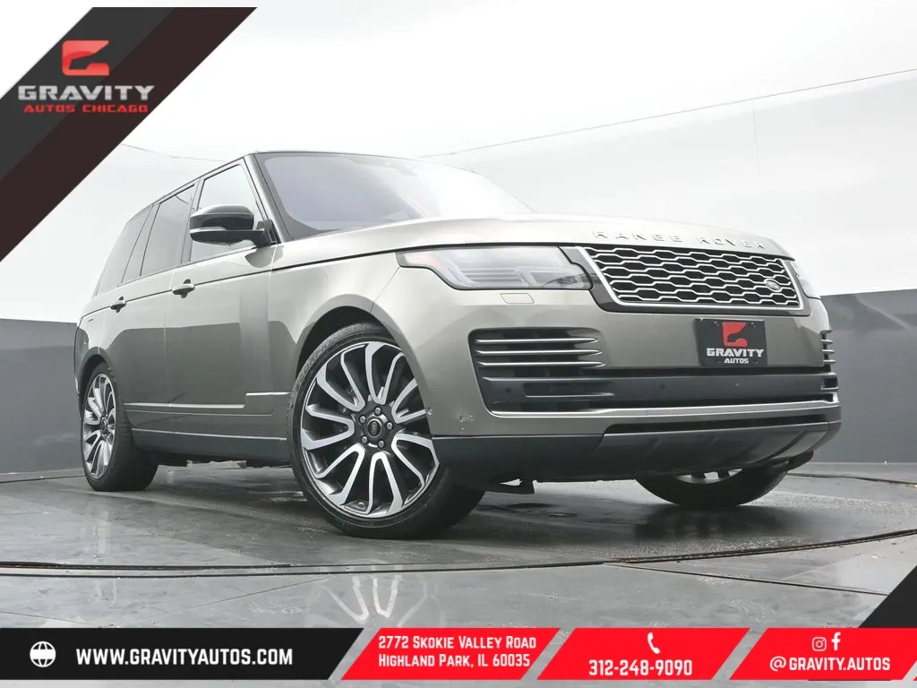 Gray 2020 Land Rover Range Rover HSE for sale in Highland Park, IL