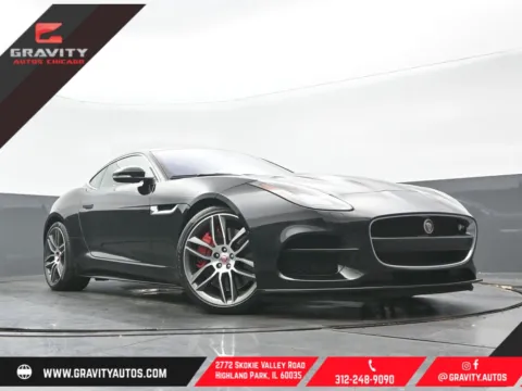 Black 2018 Jaguar F-TYPE R for sale in Highland Park, IL
