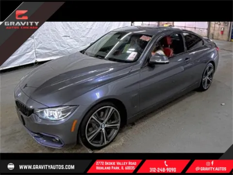 Gray 2018 BMW 4 Series 430i xDrive for sale in Highland Park, IL
