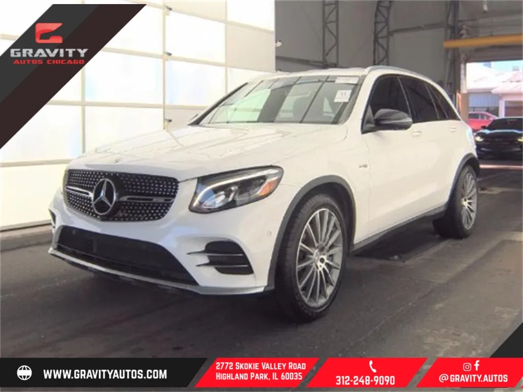 White 2019 Mercedes-Benz GLC 43 AMG for sale in Highland Park, IL