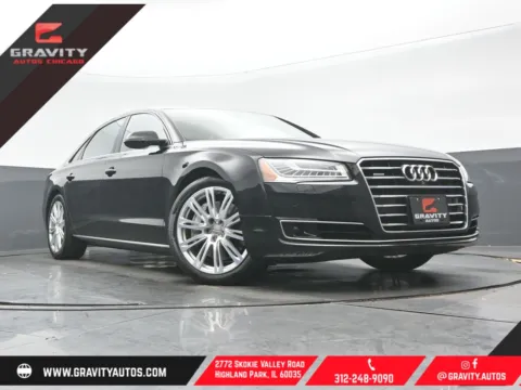 Black 2016 Audi A8 L 3.0T for sale in Highland Park, IL