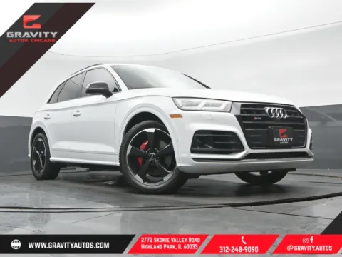 White 2019 Audi SQ5 3.0T Prestige for sale in Highland Park, IL