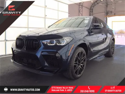Gray 2022 BMW X6 M for sale in Highland Park, IL