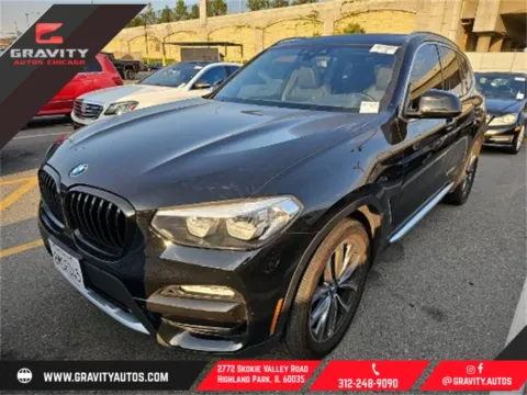 Black 2019 BMW X3 xDrive30i for sale in Highland Park, IL