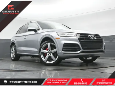 Silver 2019 Audi SQ5 3.0T Prestige for sale in Highland Park, IL