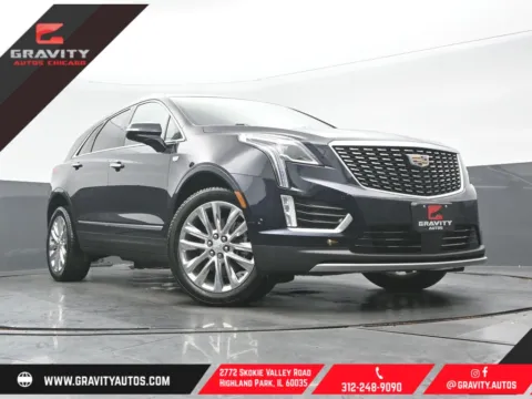 Blue 2021 Cadillac XT5 Premium Luxury for sale in Highland Park, IL