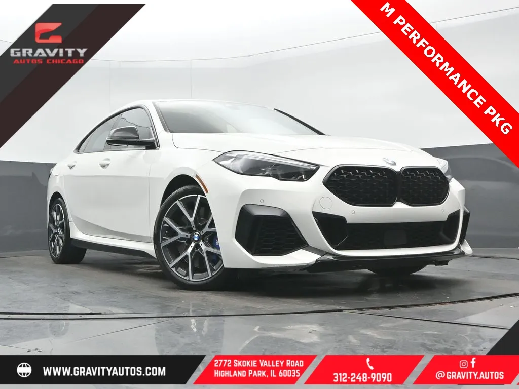 White 2022 BMW 2 Series M235i xDrive for sale in Highland Park, IL
