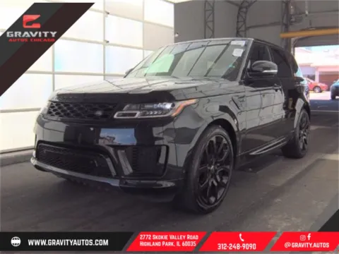 Black 2022 Land Rover Range Rover Sport HSE Silver Edition for sale in Highland Park, IL