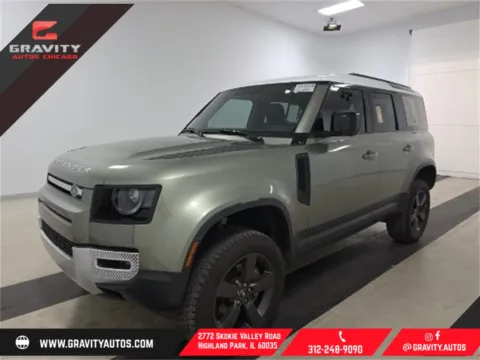 Green 2023 Land Rover Defender 110 SE for sale in Highland Park, IL