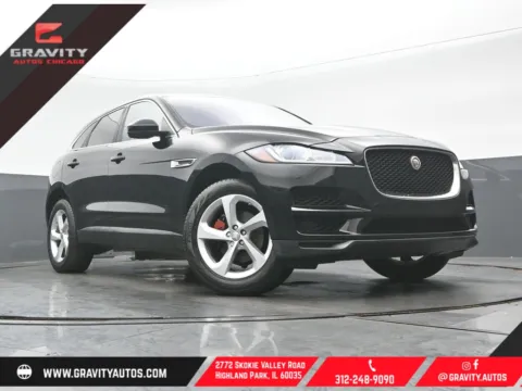 Black 2020 Jaguar F-PACE 25t Premium for sale in Highland Park, IL