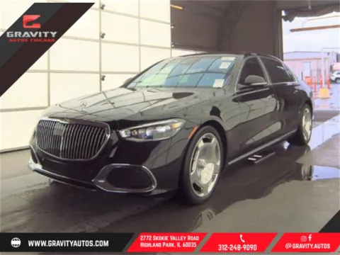 Black 2022 Mercedes-Benz S-Class Maybach S 580 for sale in Highland Park, IL