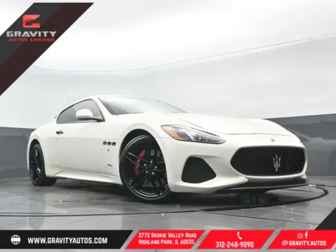 White 2018 Maserati GranTurismo Sport for sale in Highland Park, IL