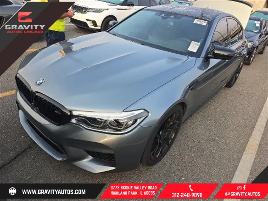 Gray 2019 BMW M5 for sale in Highland Park, IL