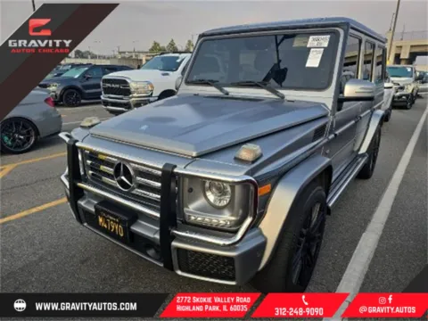 Gray 2017 Mercedes-Benz G-Class G 550 for sale in Highland Park, IL