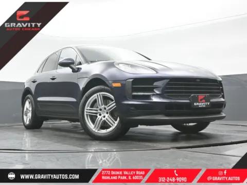 Blue 2021 Porsche Macan S for sale in Highland Park, IL