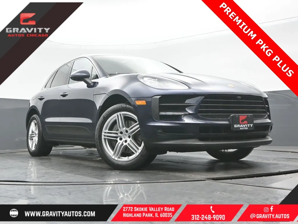 Blue 2021 Porsche Macan S for sale in Highland Park, IL