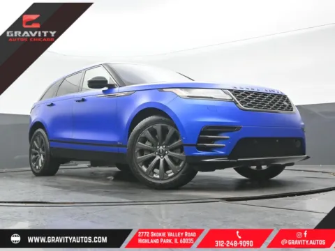 Blue 2021 Land Rover Range Rover Velar R-Dynamic S for sale in Highland Park, IL