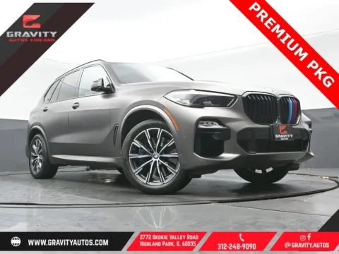 Blue 2021 BMW X5 M50i for sale in Highland Park, IL