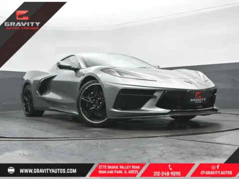 Gray 2022 Chevrolet Corvette Stingray for sale in Highland Park, IL