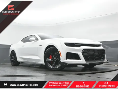 White 2023 Chevrolet Camaro LT1 for sale in Highland Park, IL