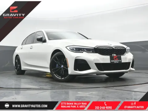 White 2021 BMW 3 Series M340i xDrive for sale in Highland Park, IL