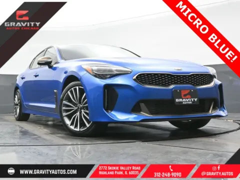 Blue 2019 Kia Stinger Premium for sale in Highland Park, IL