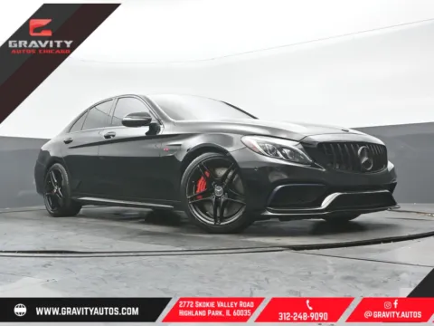 Black 2016 Mercedes-Benz C-Class C 63 S AMG for sale in Highland Park, IL