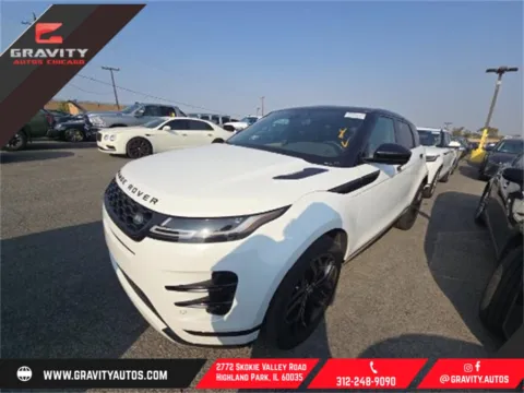 White 2022 Land Rover Range Rover Evoque R-Dynamic SE for sale in Highland Park, IL