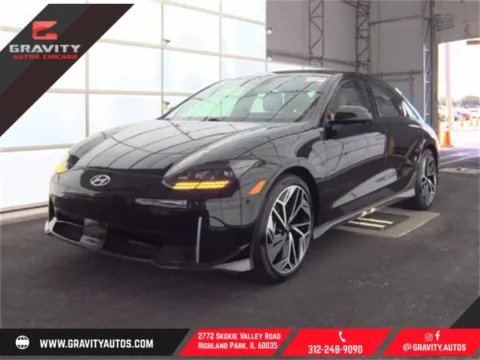 Black 2023 Hyundai IONIQ 6 Limited for sale in Highland Park, IL