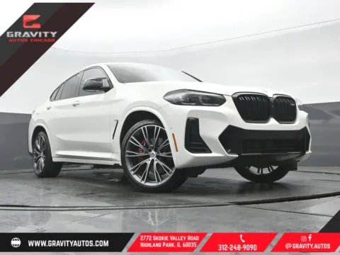 White 2023 BMW X4 M40i for sale in Highland Park, IL