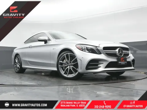 Silver 2021 Mercedes-Benz C-Class C 43 AMG for sale in Highland Park, IL