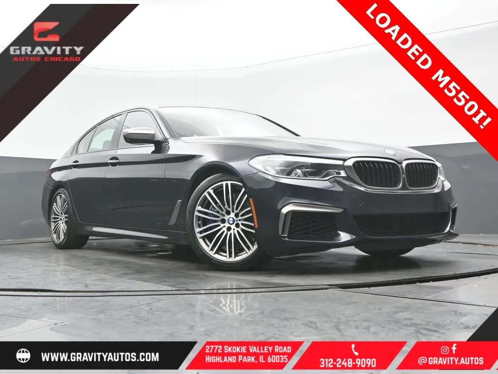 2018 BMW 5 Series M550i xDrive for sale in Highland Park, IL