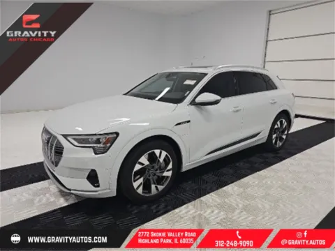 White 2022 Audi e-tron Premium Plus for sale in Highland Park, IL