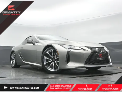 Silver 2018 Lexus LC 500 for sale in Highland Park, IL