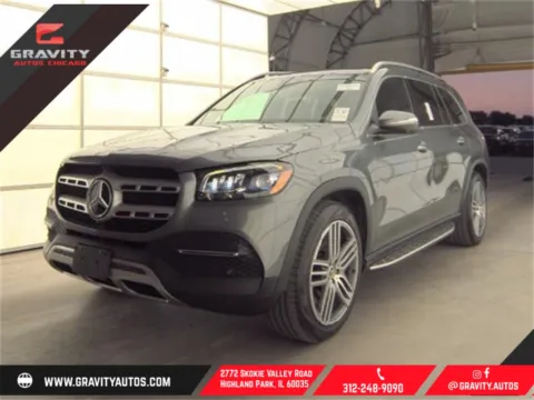 Silver 2020 Mercedes-Benz GLS 450 for sale in Highland Park, IL