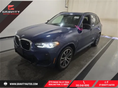 Gray 2022 BMW X3 M40i for sale in Highland Park, IL