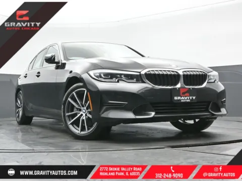 Black 2021 BMW 3 Series 330i xDrive for sale in Highland Park, IL