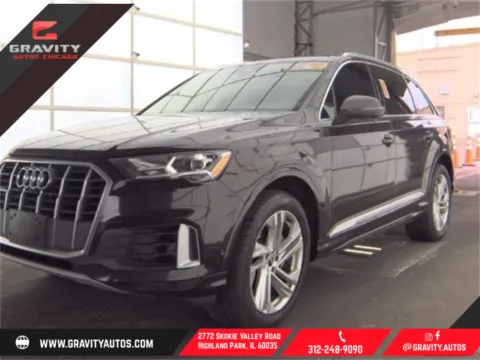 Brown 2021 Audi Q7 55 Premium Plus for sale in Highland Park, IL