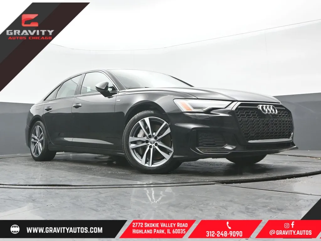 Black 2019 Audi A6 3.0T Premium Plus for sale in Highland Park, IL