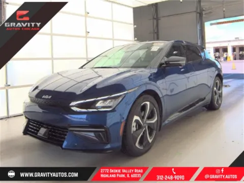 Blue 2023 Kia EV6 GT-Line for sale in Highland Park, IL
